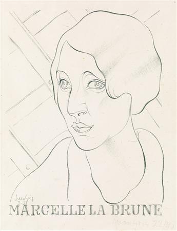 JUAN GRIS Two lithographs.